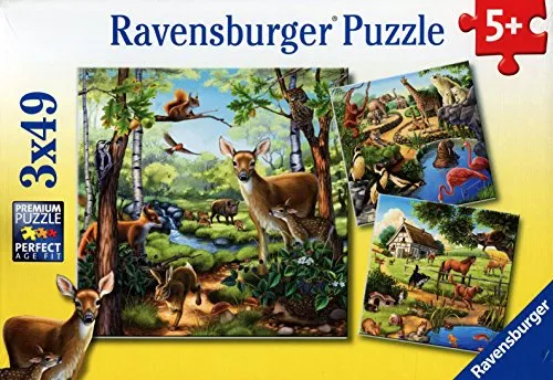 Ravensburger 4005556092659, 49 styck, Djur, 5 År