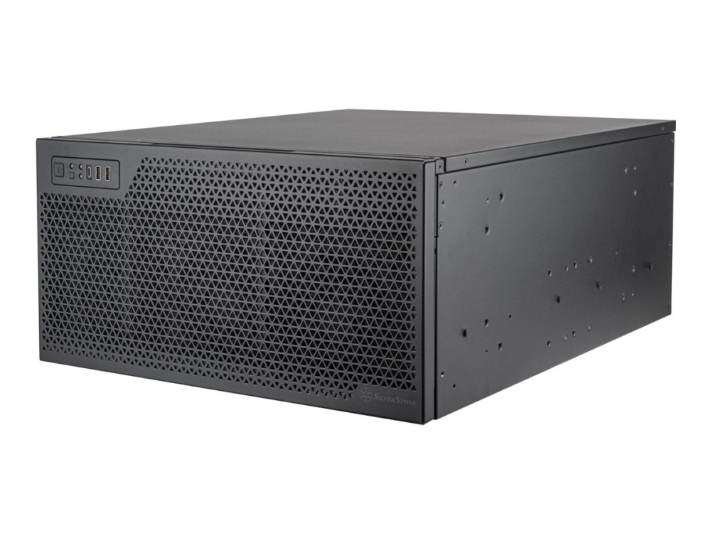 SilverStone SST-RM52 serverchassi 5U rack, svart