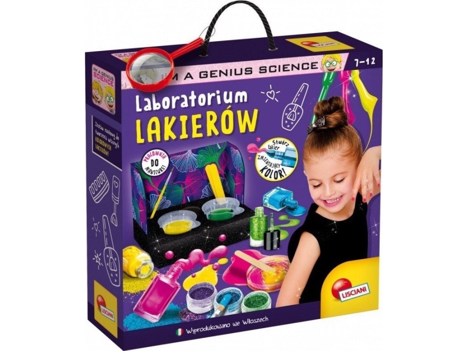 Lisciani LISCIANI I M A GENIUS LABORATORY OF VARNISHES