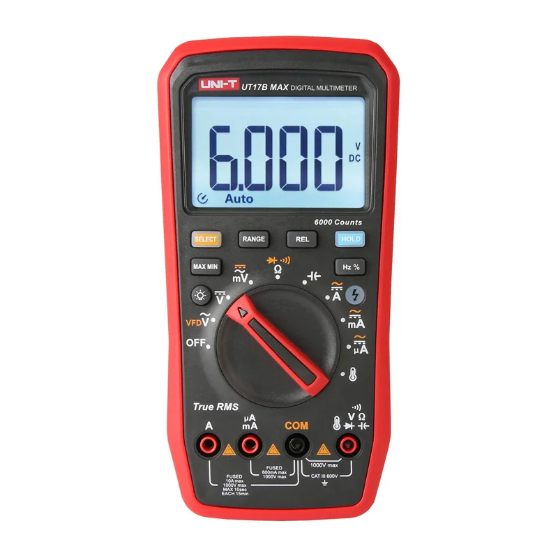 Uni-T True RMS UT17B MAX digital multimeter