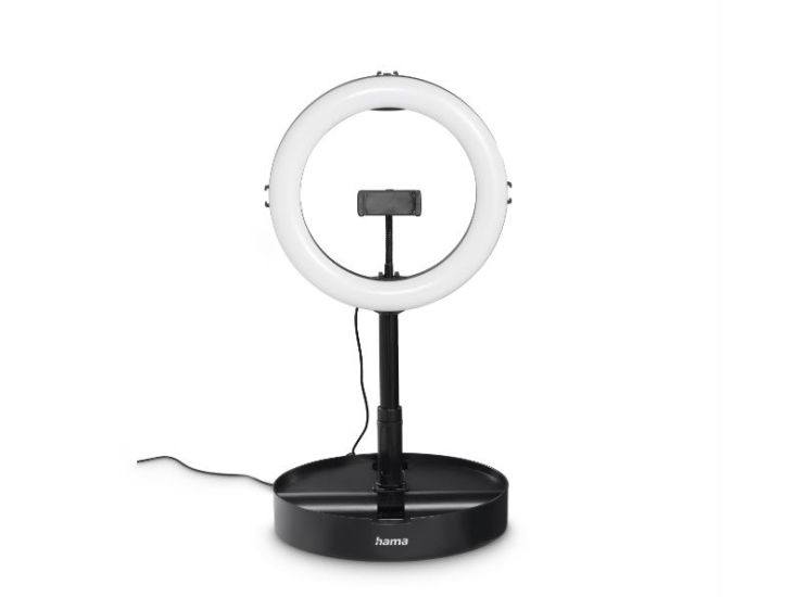 Hama SpotLight FoldUp 102 II LED-ringlampa 1100 lm, smartphonekit, hopfällbar