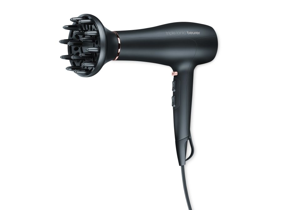 Beurer HC50 hårtork 2200 W, 2-stegs jonfunktion, svart