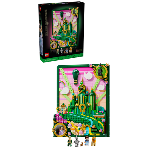 LEGO - Wicked - Emerald City – väggkonst (75685)