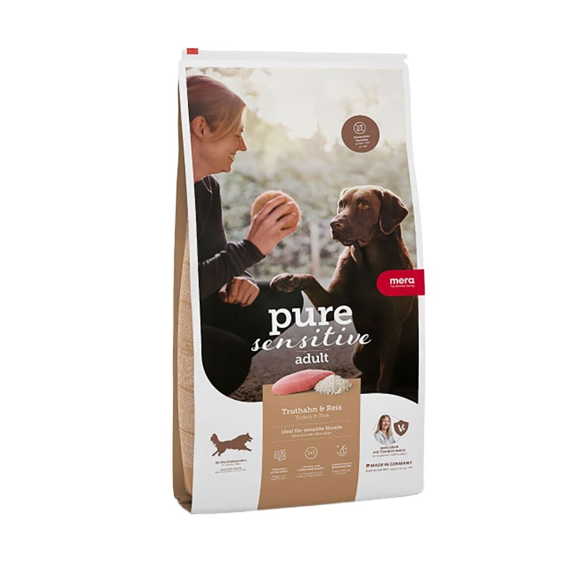 Mera Pure Sensitive Adult Turkey & Rice 4kg