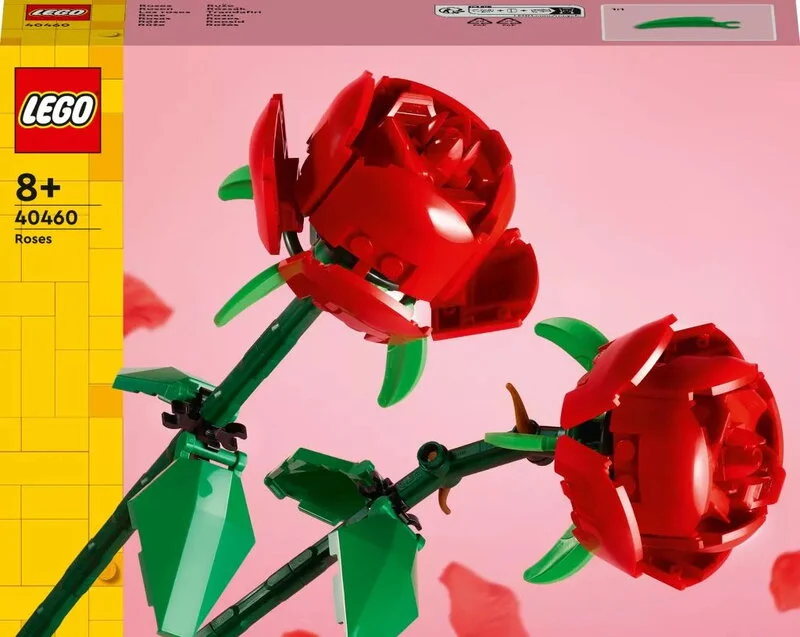 LEGO Botanicals Rosor 40460, bild 3