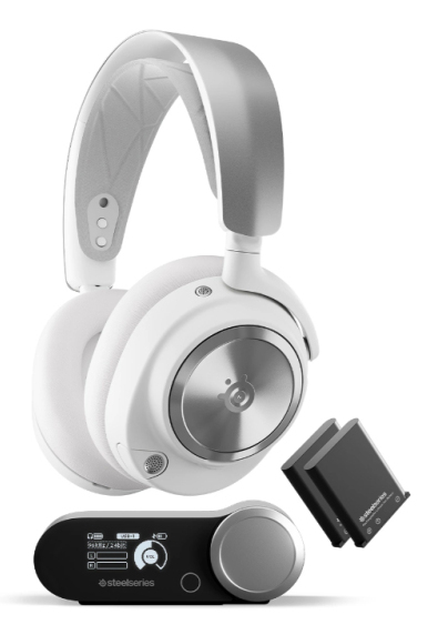 SteelSeries Arctis Nova Pro gamingheadset (PC, vit), bild 3