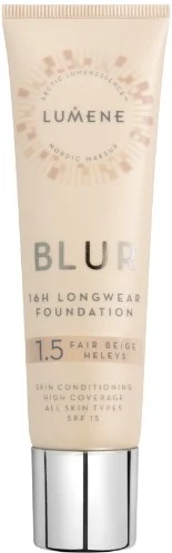 Lumene Blur 16H Longwear Foundation SPF15 1.5 Fair Beige 30 ml