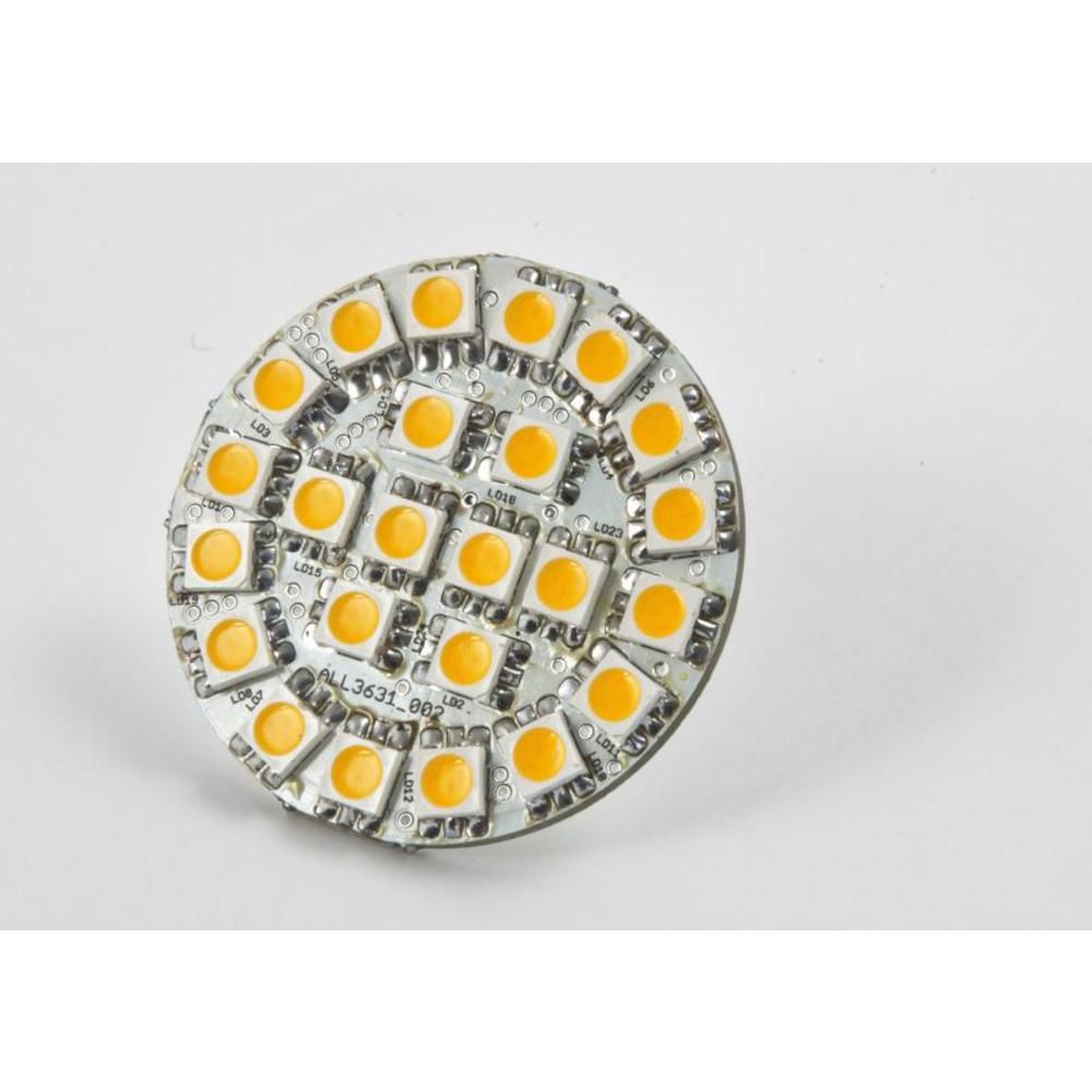 Synergy 21 LED Retrofit G4 24x SMD 5050 ww med bakre ben