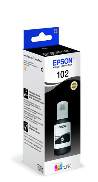 Epson 102 EcoTank bläckflaska, svart, bild 4