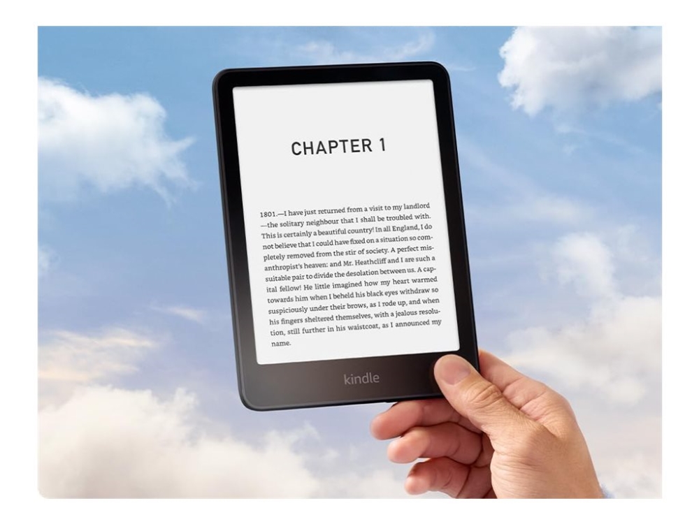 Amazon Kindle Paperwhite 7" läsplatta, svart