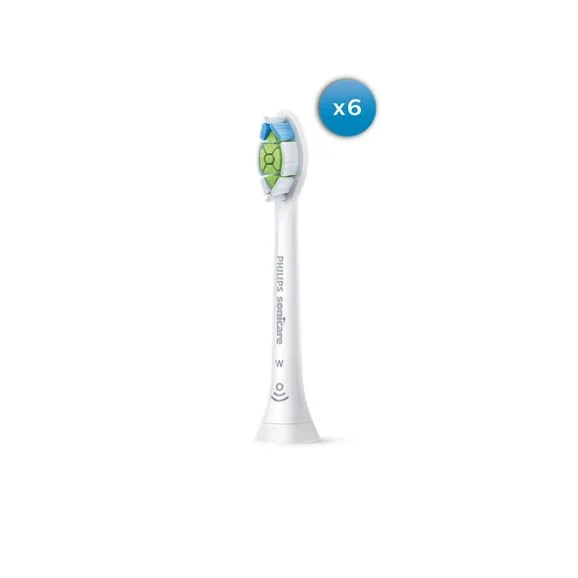 Philips Sonicare HX6064/87 Optimal White borsthuvuden, vit, 6-pack, bild 4