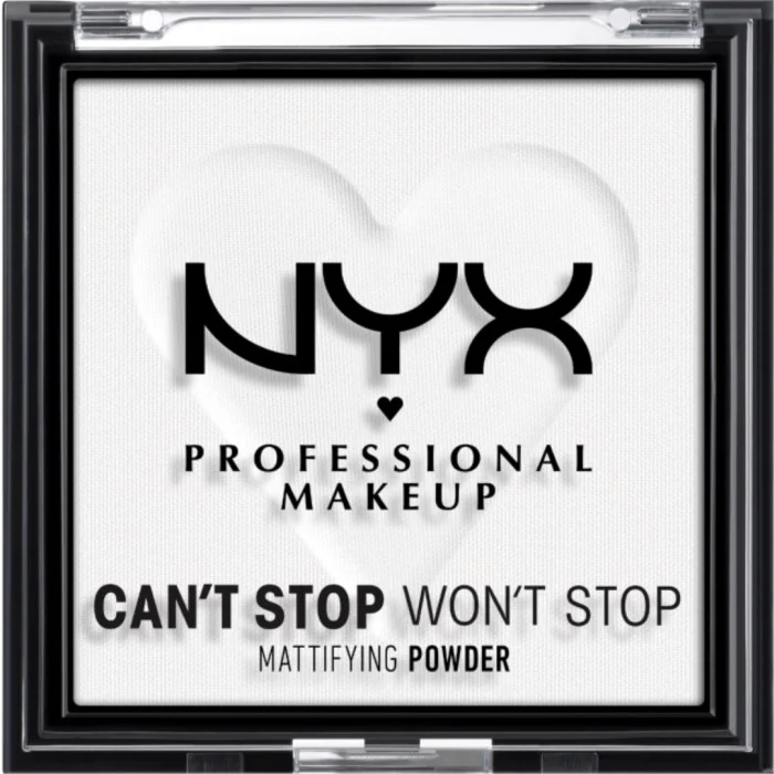NYX PROFESSIONAL MAKEUP Can’t Stop Won’t Stop Mattifying Powder Bright Translucent