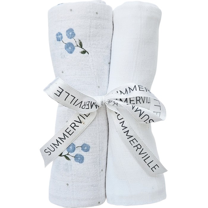 Summerville Muslin 2-pack Bluebell