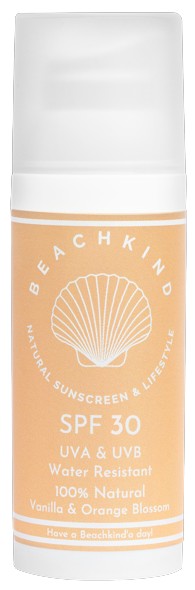 Beachkind Natural Sunscreen SPF 30 50 ml