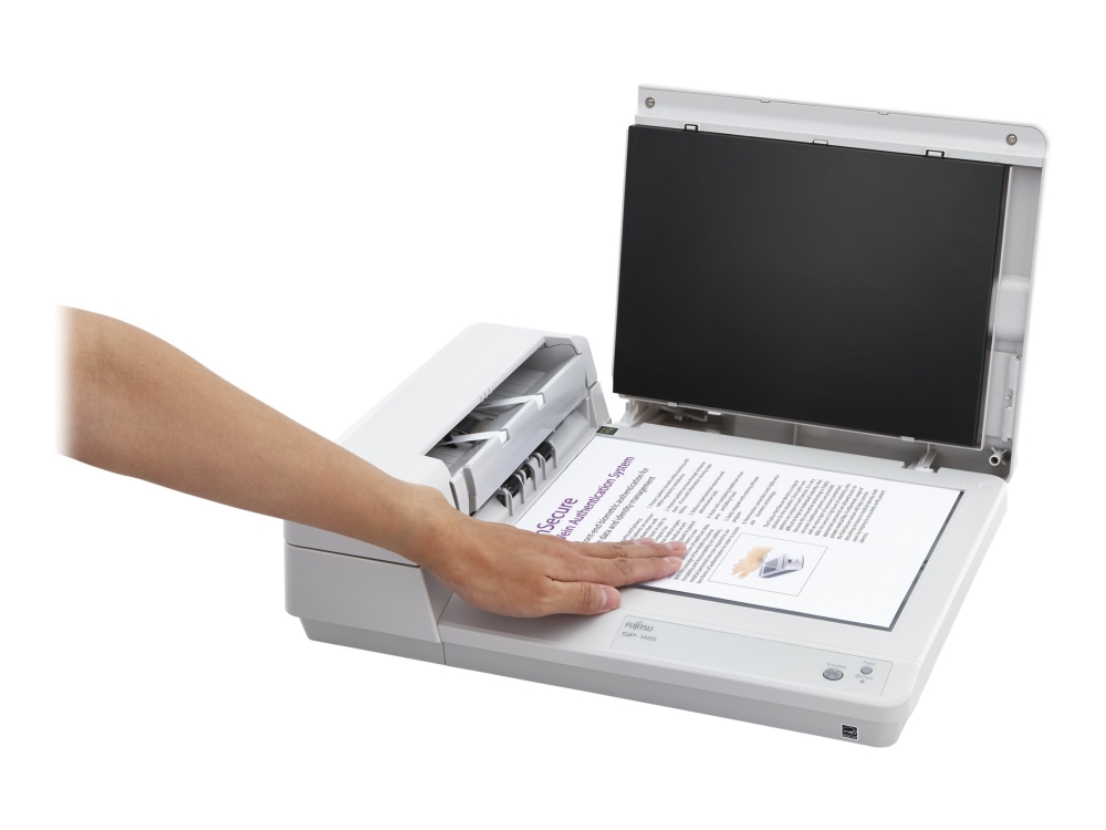 Ricoh SP-1425 - Dokumentskanner - Dubbel CIS - Duplex - A4 - 600 dpi x 600 dpi - upp till 25 sidor/minut (mono) / upp till 25 sidor/minut (färg) - ADM (50 ark) - USB 2.0