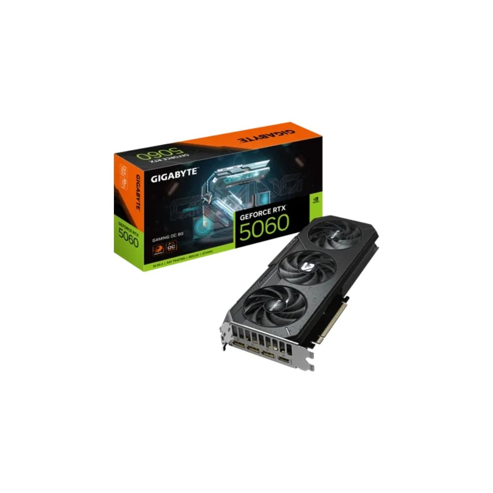 Gigabyte GeForce RTX 5060 GAMING OC 8G grafikkort