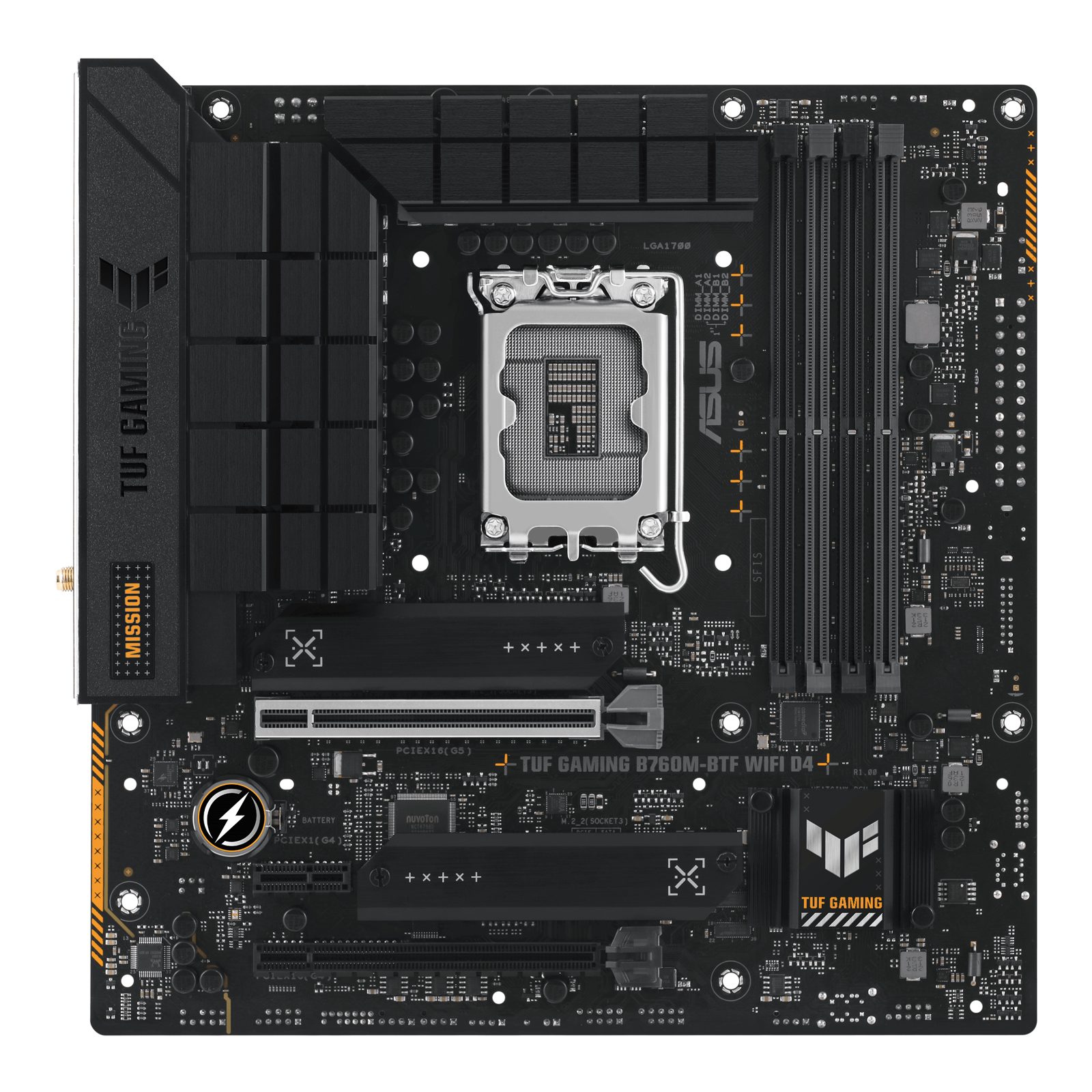 ASUS TUF Gaming B760M-BTF Wi-Fi DDR4, bild 4