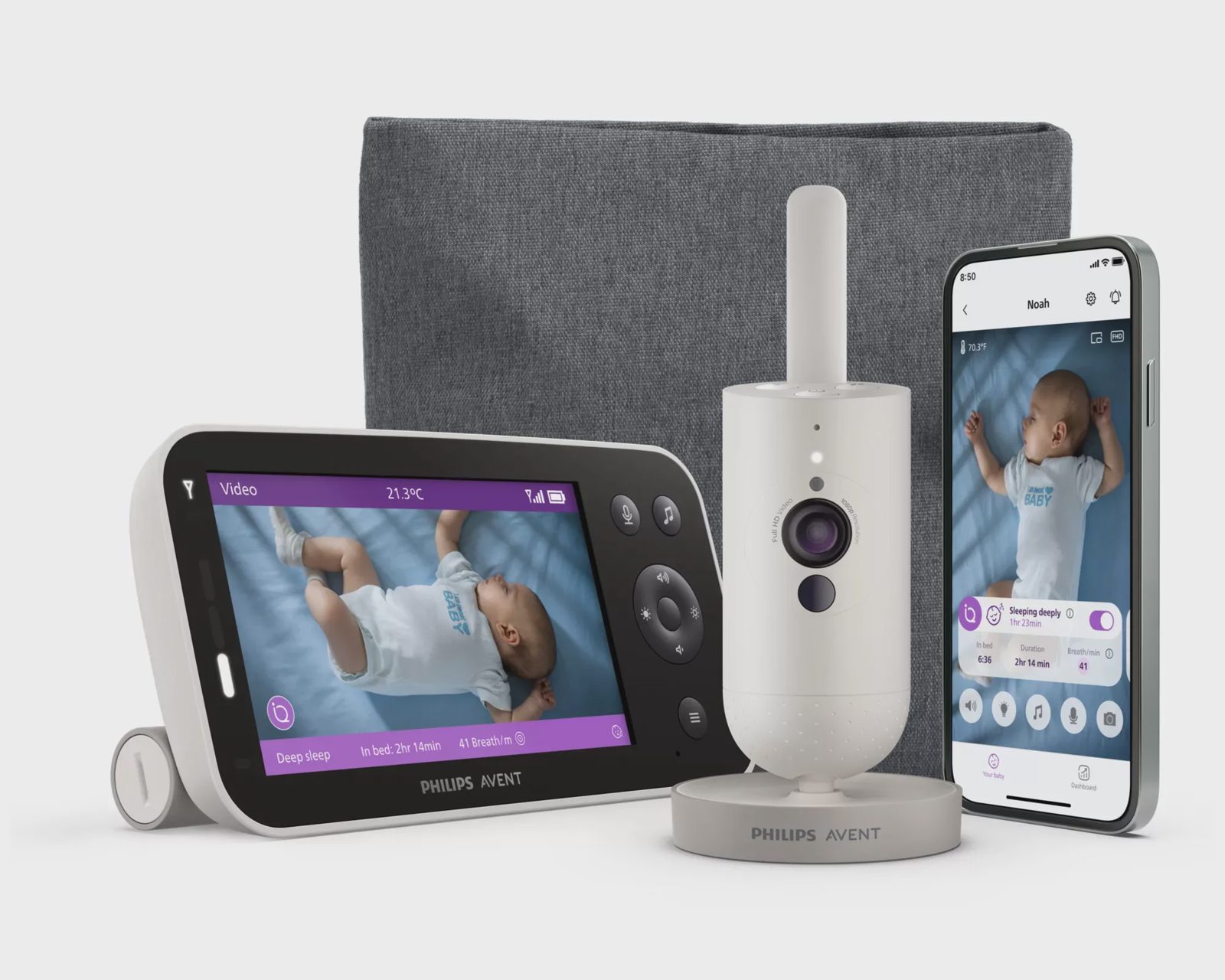 Philips Avent Premium babymonitor SCD971/26 (vit)