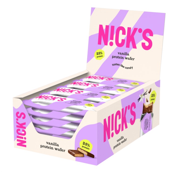 Nicks Protein Wafer Vanilla 24 st