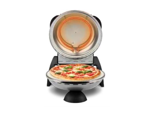G3 Ferrari Delizia, 1 pizza/pizzor, Svart, Silver, Rostfritt stål, 31 cm, Mekanisk, 400 ° C