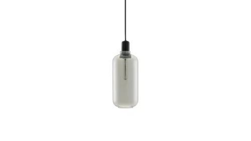 Normann Copenhagen - Amp Pendellampa - Large - Rökt/Svart, bild 3