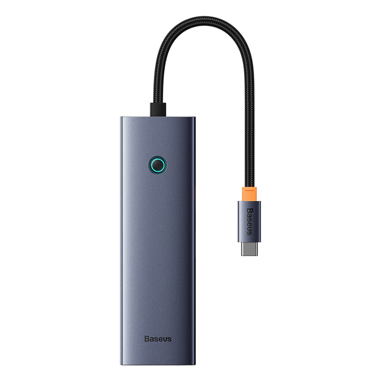 Baseus UltraJoy-serien 5-i-1 USB-C/HDMI 4K med 4 USB-A 3.0-portar – grå, bild 5