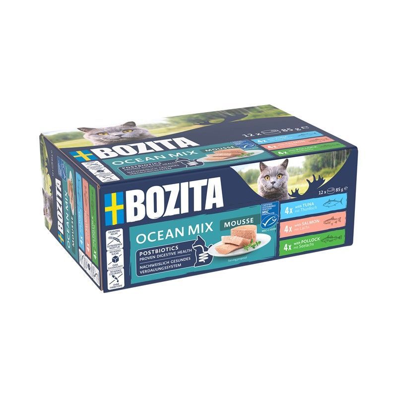 Bozita Mousse Mixed Ocean 12x85 g