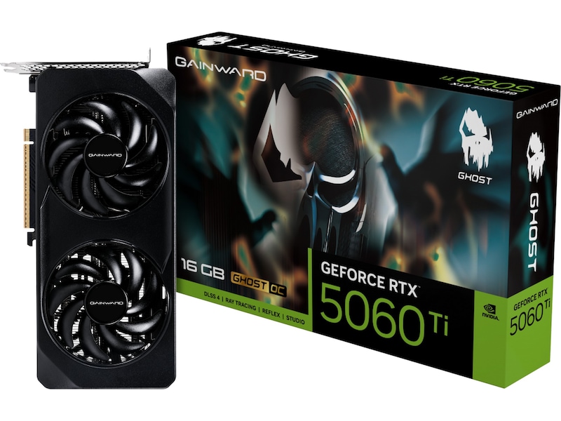 Gainward GeForce RTX 5060 Ti Ghost OC 16 GB GDDR7, HDMI/3xDP, bild 3