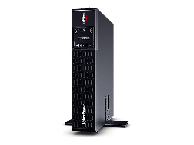 CyberPower Professional Rack Mount PR1500ERT2U - UPS (rackmonterbar/extern) - AC 220/230/240 V - 1500 Watt - 1500 VA - RS-232, USB - utgångskontakter: 10 - 2U - svart