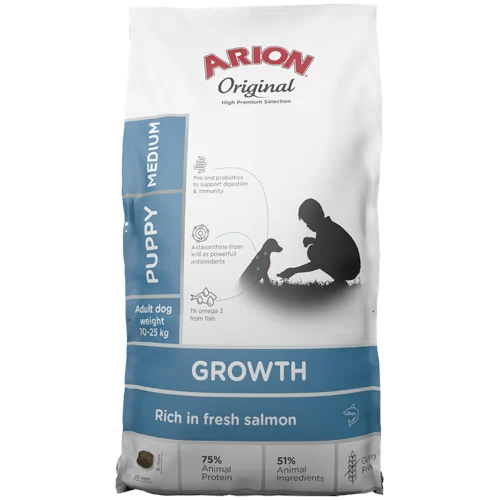 ARION - Original growth fish medium - 12 kg
