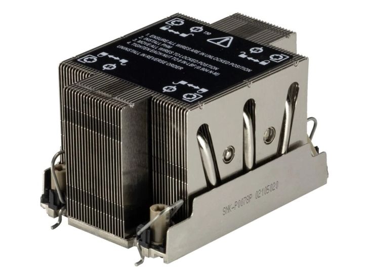 Supermicro SNK-P0078P - Kylfläns för processor - (för: LGA4189) - 2U