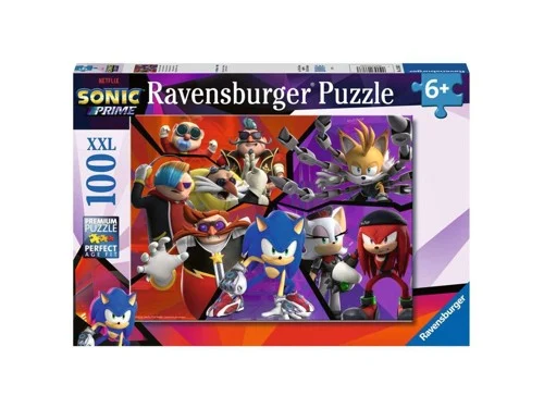 Ravensburger Pussel: Sonic Prime 100 XXL Bitar, bild 2