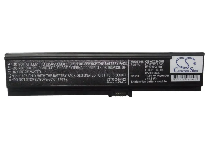 Batteri till Notebook, Bärbar dator för Acer AS36802682, Aspire 3050 m.fl., bild 3
