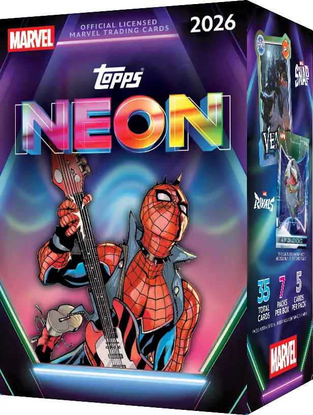 Topps Marvel Neon 2026 - Value Box