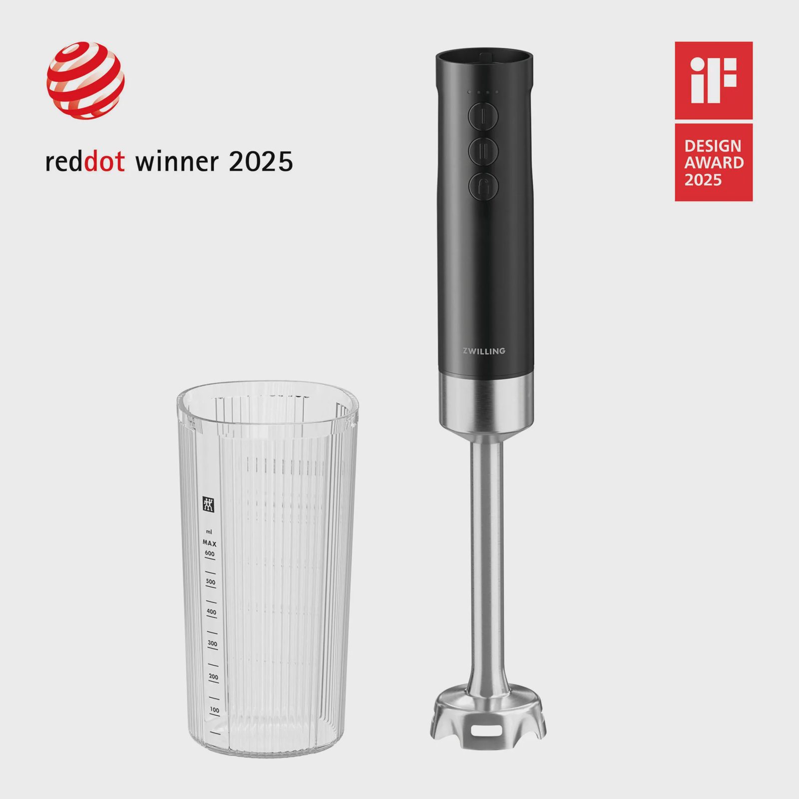 ZWILLING XTEND sladdlös stavmixer 250 W 0,6 L, svart, batteri ingår ej, bild 4