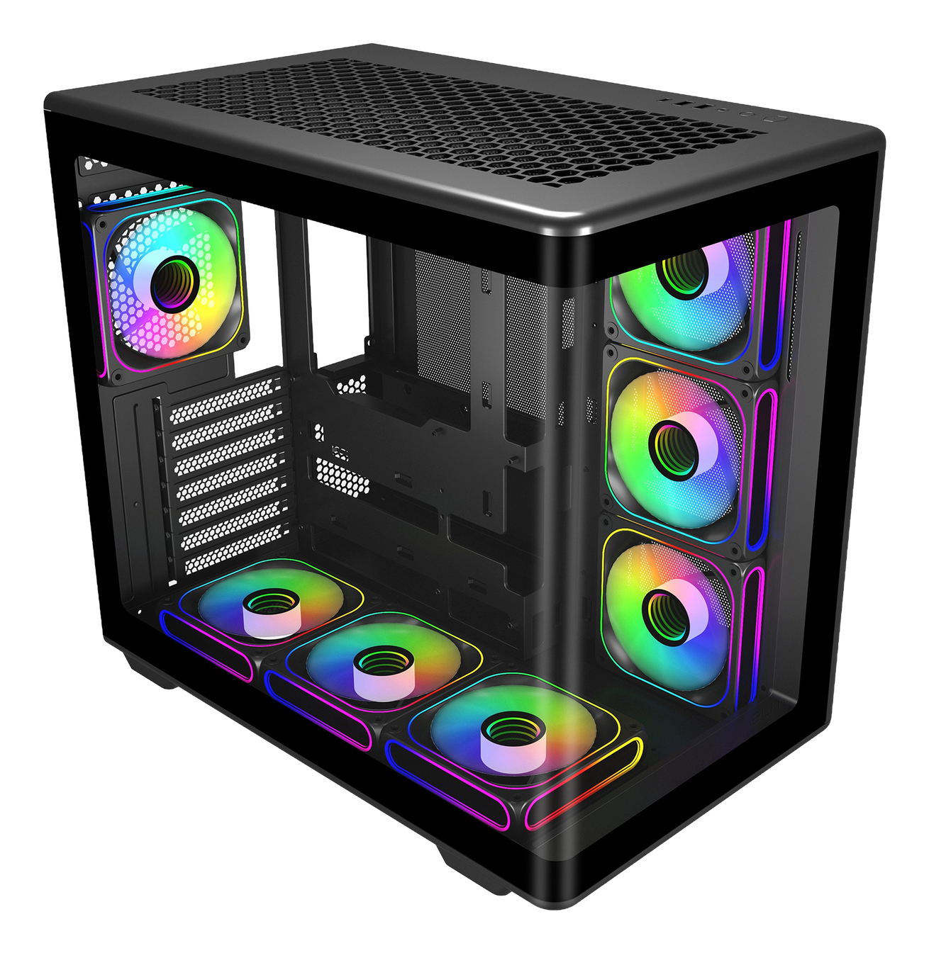 Cooler Master Elite 600 7 fläktar PC-chassi (svart), bild 3