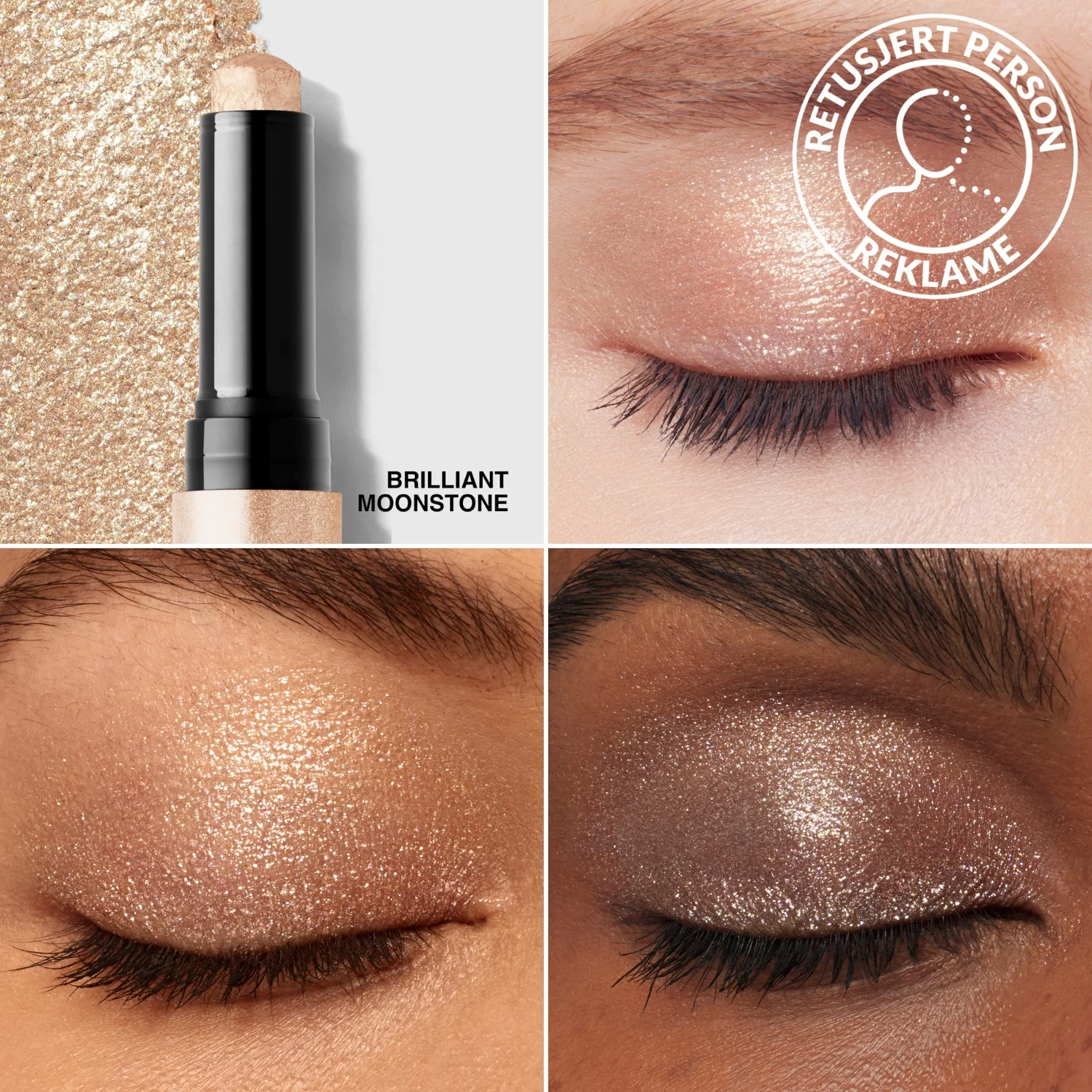 Bobbi Brown Crystal Eyes Shadow Stick Brilliant Moonstone 2.0 g, bild 3