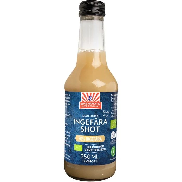 Kung Markatta Shot Ingefära 250 ml