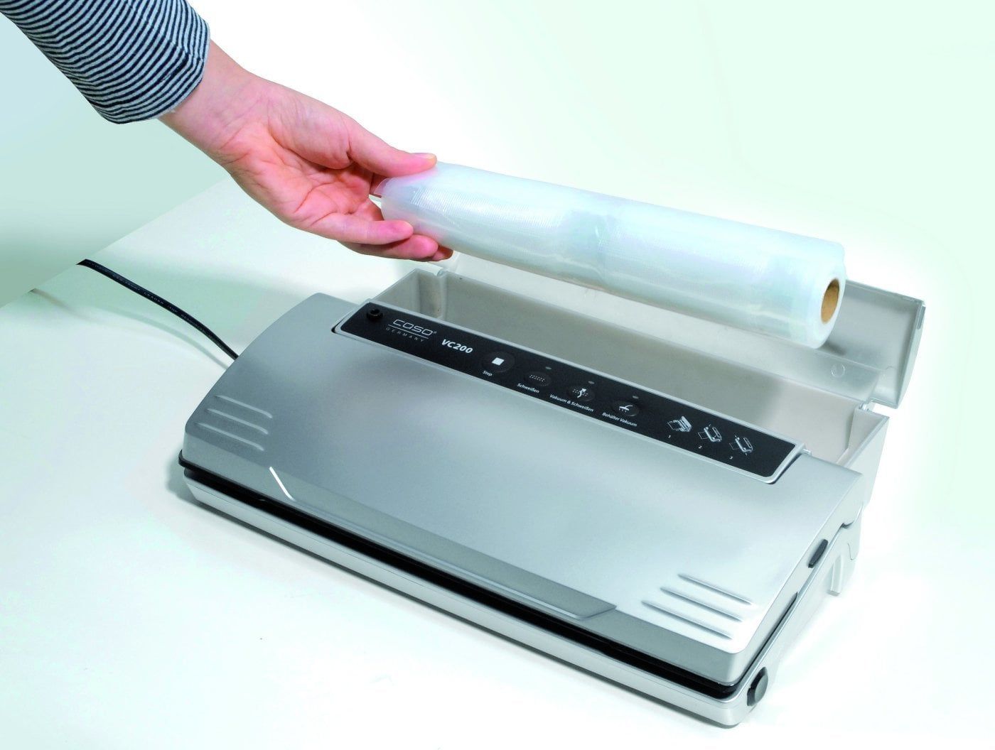 Caso VC 200 vacuumförpackare CS1390 (silver)