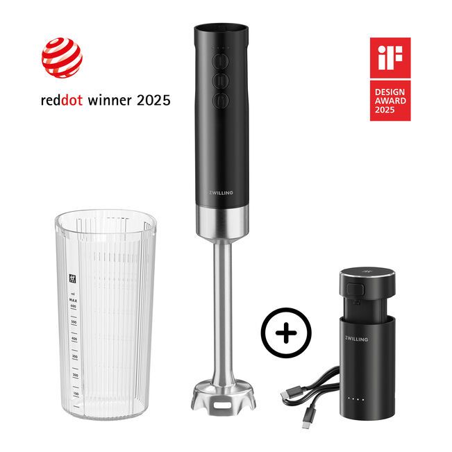 ZWILLING XTEND 1030457 sladdlös stavmixer 250 W 0,6 L startset med batteri