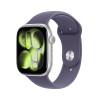 Apple Watch Series 11 GPS 46 mm silver aluminum, purpurdimma sportband - M/L