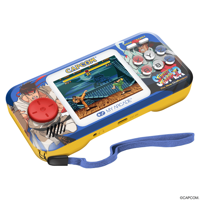 My Arcade - Super Street Fighter II Portable Gaming System + Travel Case