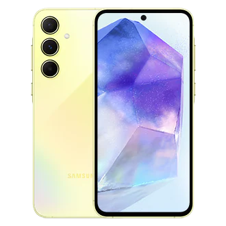 Samsung Galaxy A55 5G 256 GB, Awesome Lemon, bild 3