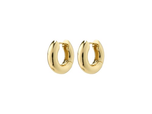 PILGRIM - AICA Chunky Hoop Earrings - Gold-Plated - 22 mm, bild 2