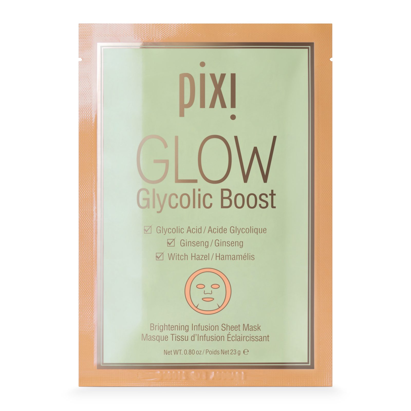Pixi GLOW Glycolic Boost Sheet Masks 3Pcs 3 pcs