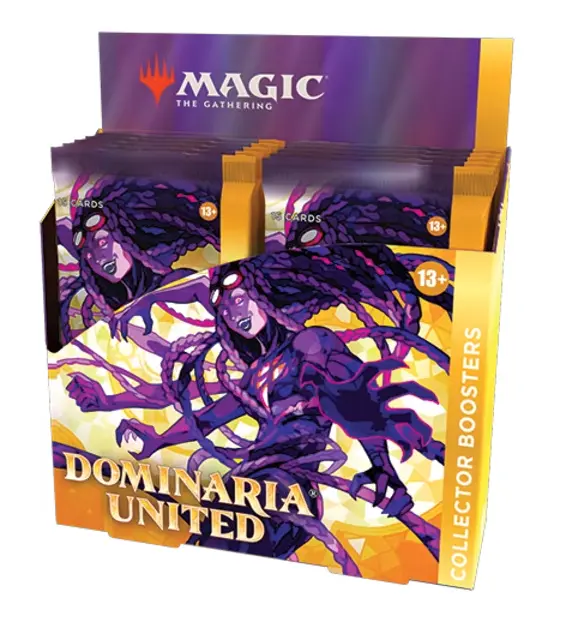 Magic The Gathering Dominaria United Collector Booster Display (12 boosters)