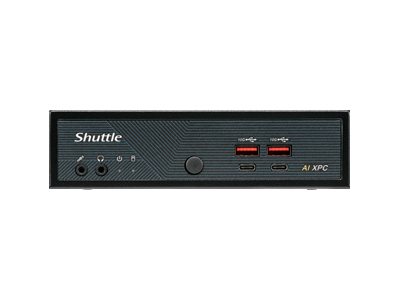 Shuttle XPC slim DN11H9 - Barebone - Slim-PC 1 x Core Ultra 9 185H / upp till 5.1 GHz - RAM 0 GB - Intel Arc Graphics - Gigabit Ethernet