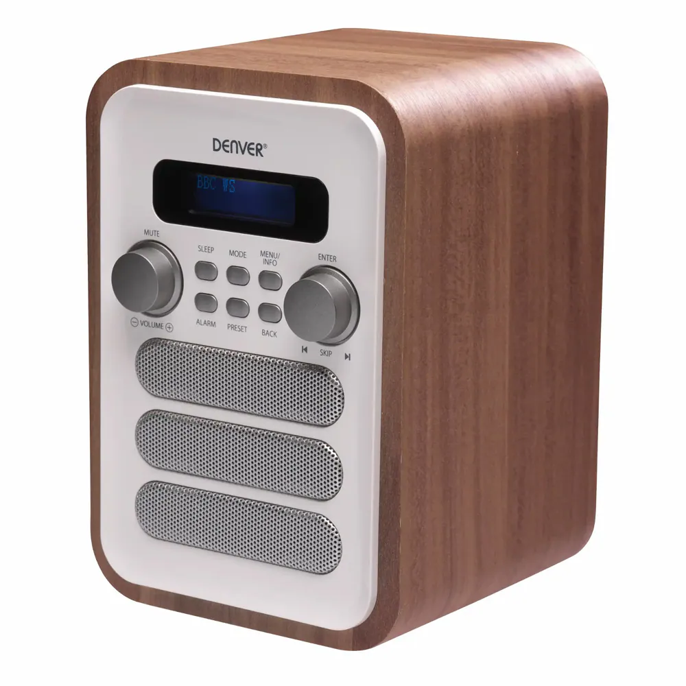 Radio FM DAB+ Bluetooth DAB-48W Vit