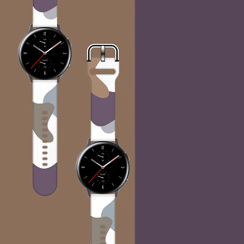Armband Moro för Samsung Galaxy Watch 40-44 mm silikonarmband - mönster 9