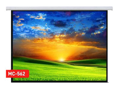 Maclean MC-562 projektorduk 167 elektrisk 1:1 300x300 cm